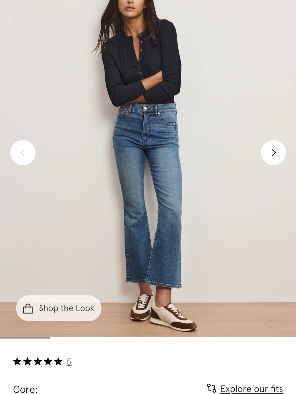 Veronica Beard Carson Kick-Flare Jean